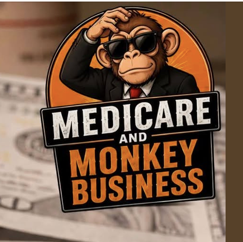 Medicare and Monkey Business legacy show logo.